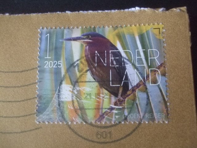 Nederland onafgeweekt nvph 4262, Verzenden, Na 1940, Gestempeld