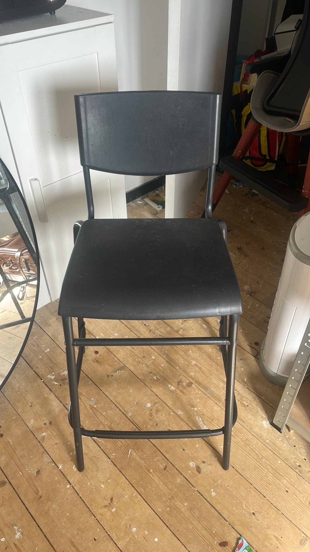 Ikea STIG Barstoel, 1 kruk, Ophalen of Verzenden, Zo goed als nieuw, 60 tot 90 cm