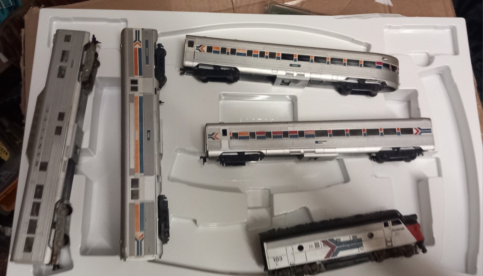 Te koop 25 €  Amerikaanse set opknapper ho, Verzenden, Gebruikt, Gelijkstroom, Analoog