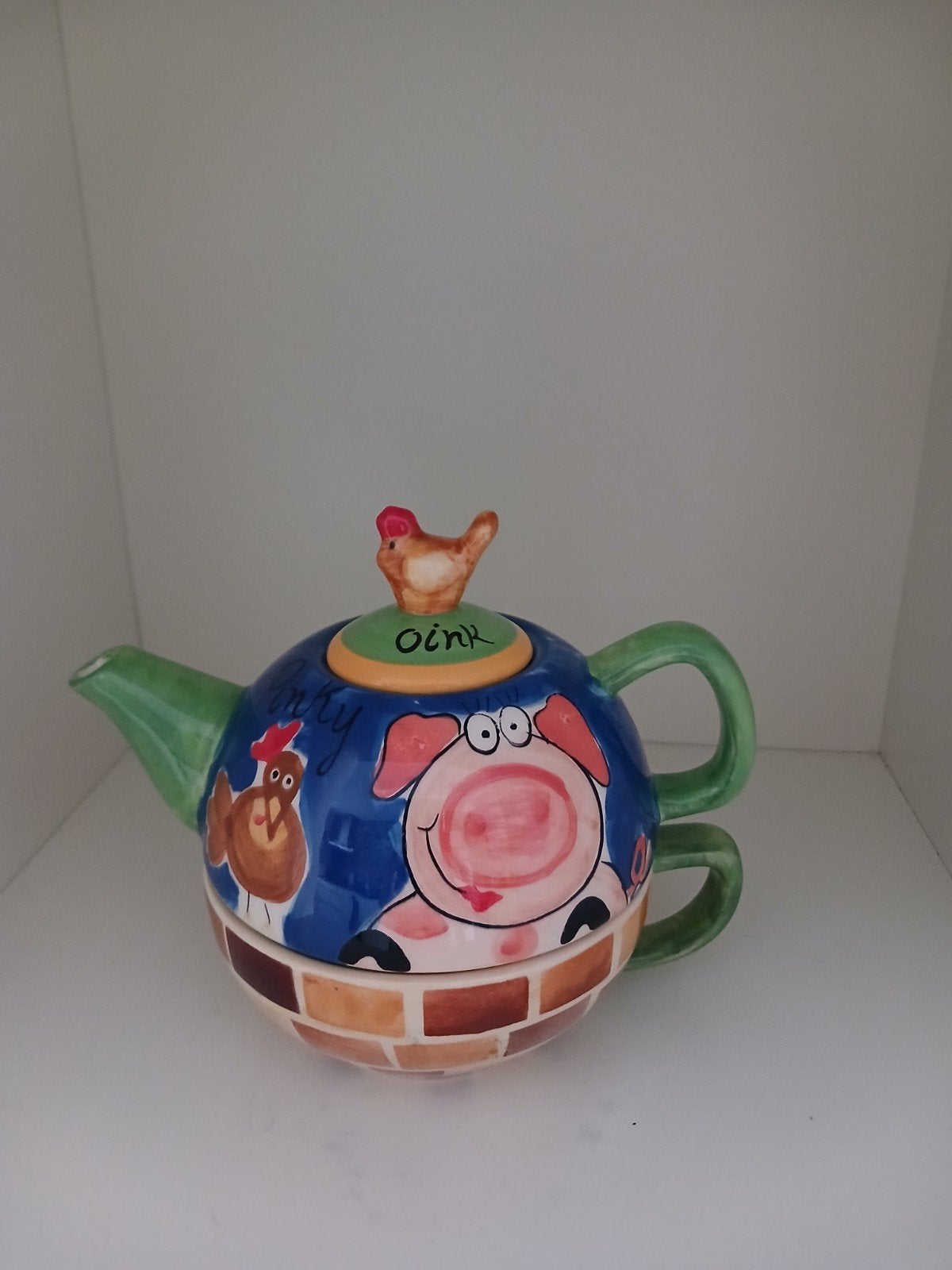 Vintage Price & Kensington "Pinky the Pig" Tea for One Set, Ophalen of Verzenden