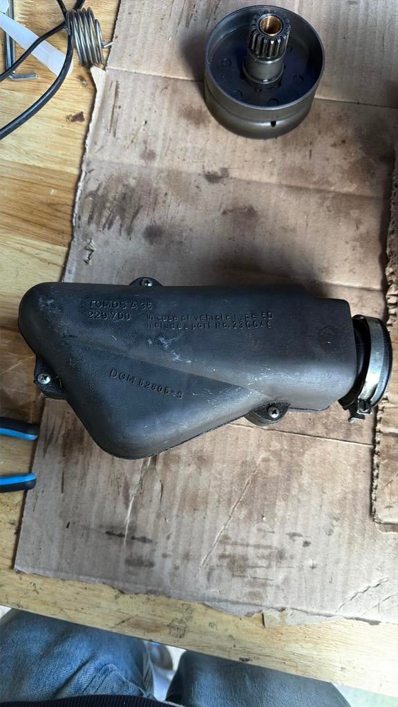 Luchtfilter tomos A35, Ophalen