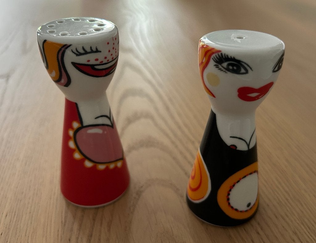Ritzenhoff peper- en zoutstel – design Petra Peschkes, Ophalen