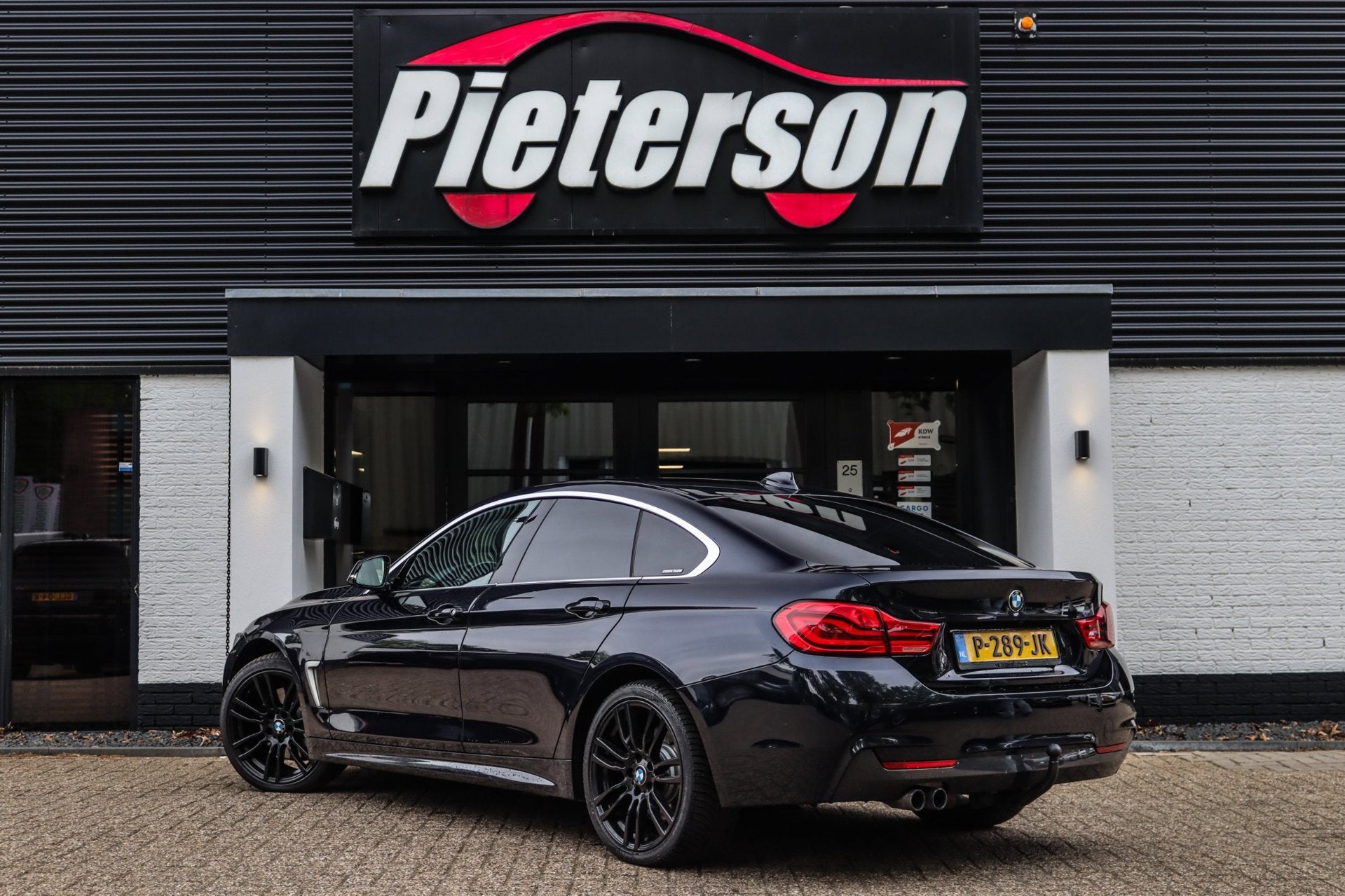 BMW 4-serie Gran Coupé 435d xDrive M-Pakket EXPORT !BTW! VO, Auto's, BMW, Automaat, Adaptive Cruise Control, Zwart, Bedrijf