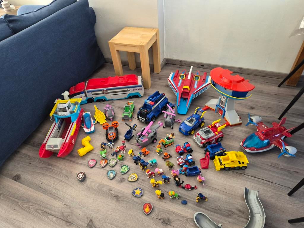 Grote Paw Patrol speelgoed, Ophalen, Gebruikt
