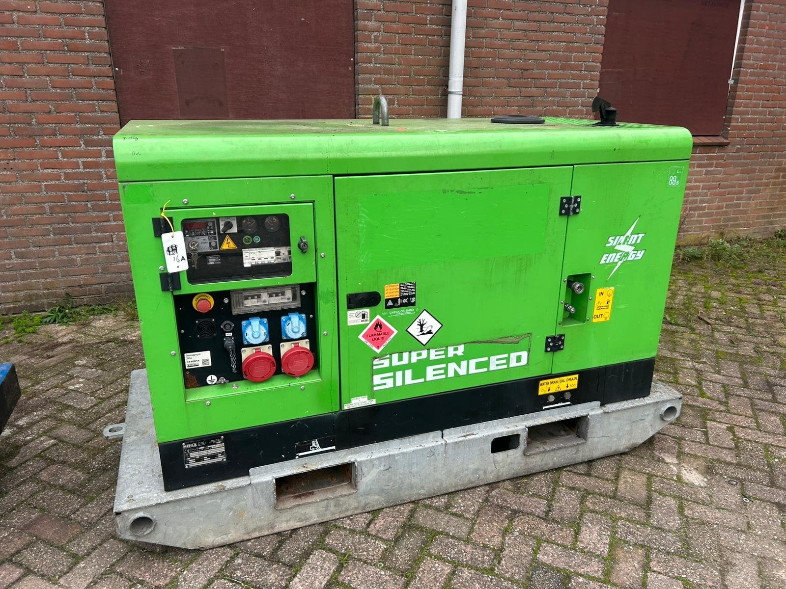MOSA Yanmar 20 kVA aggregaat generatorset aggregaat