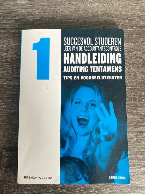 Succesvol Studeren: Handleiding Auditing Tentamens, Boeken, Brenda Westra, Zo goed als nieuw, Gamma, HBO