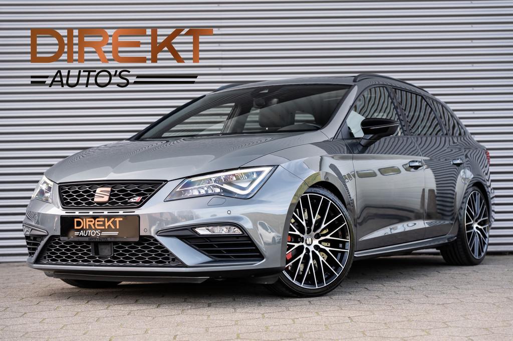 SEAT Leon ST 2.0 TSI CUPRA 300 4DRIVE PERFORMANCE PANO BEATS, Auto's, Automaat, Gebruikt, Zwart, 4 cilinders