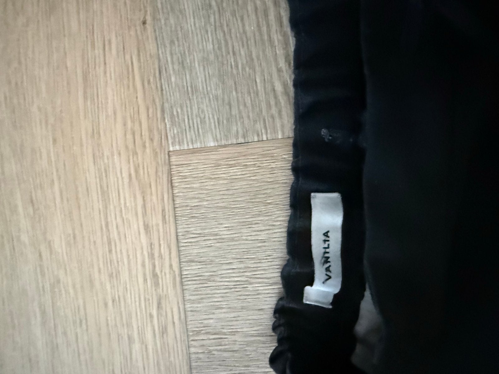 2x Zwarte Vanilia broek met elastische tailleband, Zwart, Maat 42/44 (L), Ophalen of Verzenden, Lang