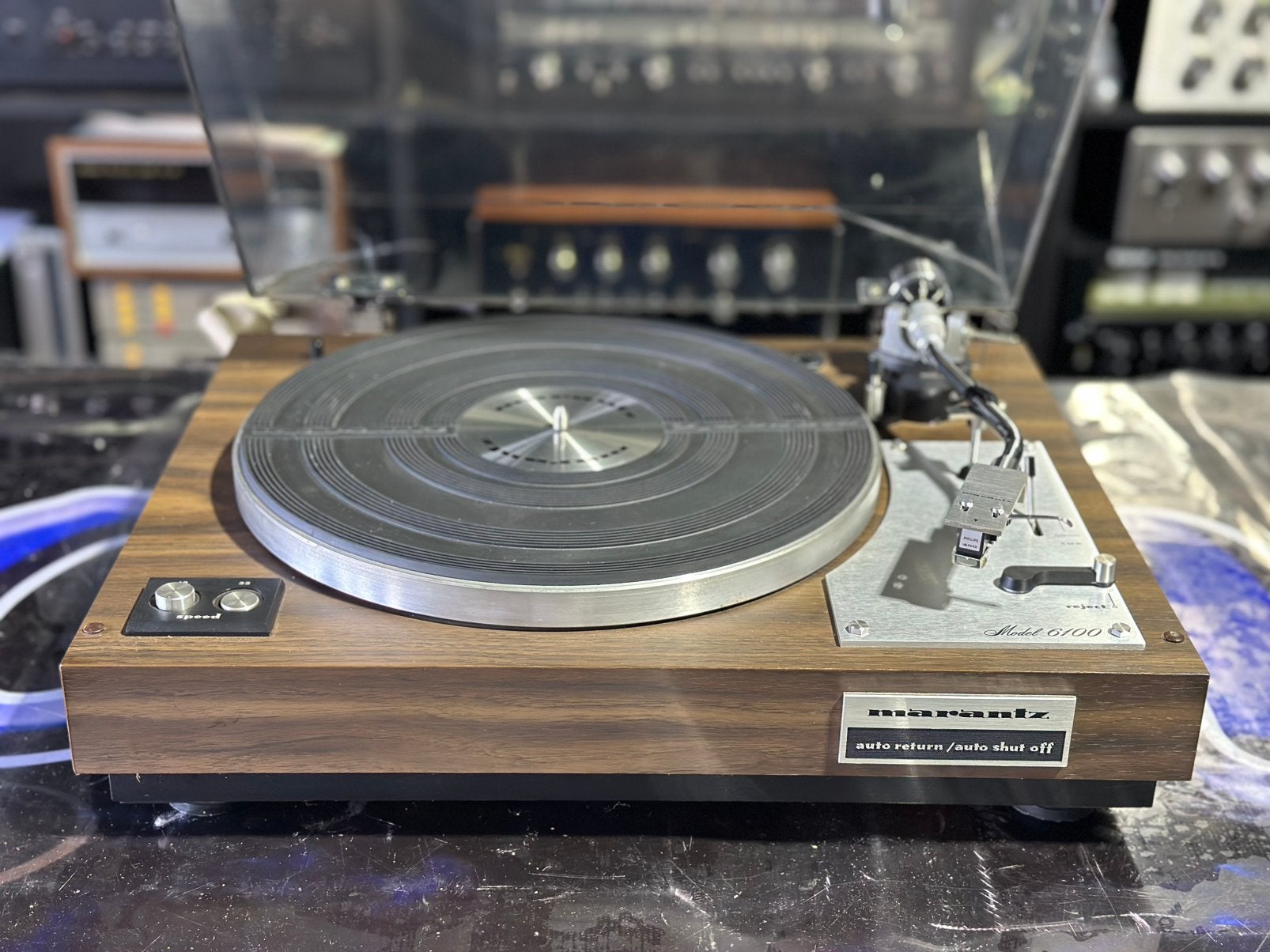 Marantz 6100 Platenspeler – Vintage Klassieker, Audio, Tv en Foto, Platenspelers, Overige merken, Marantz, Marantz, Marantz
