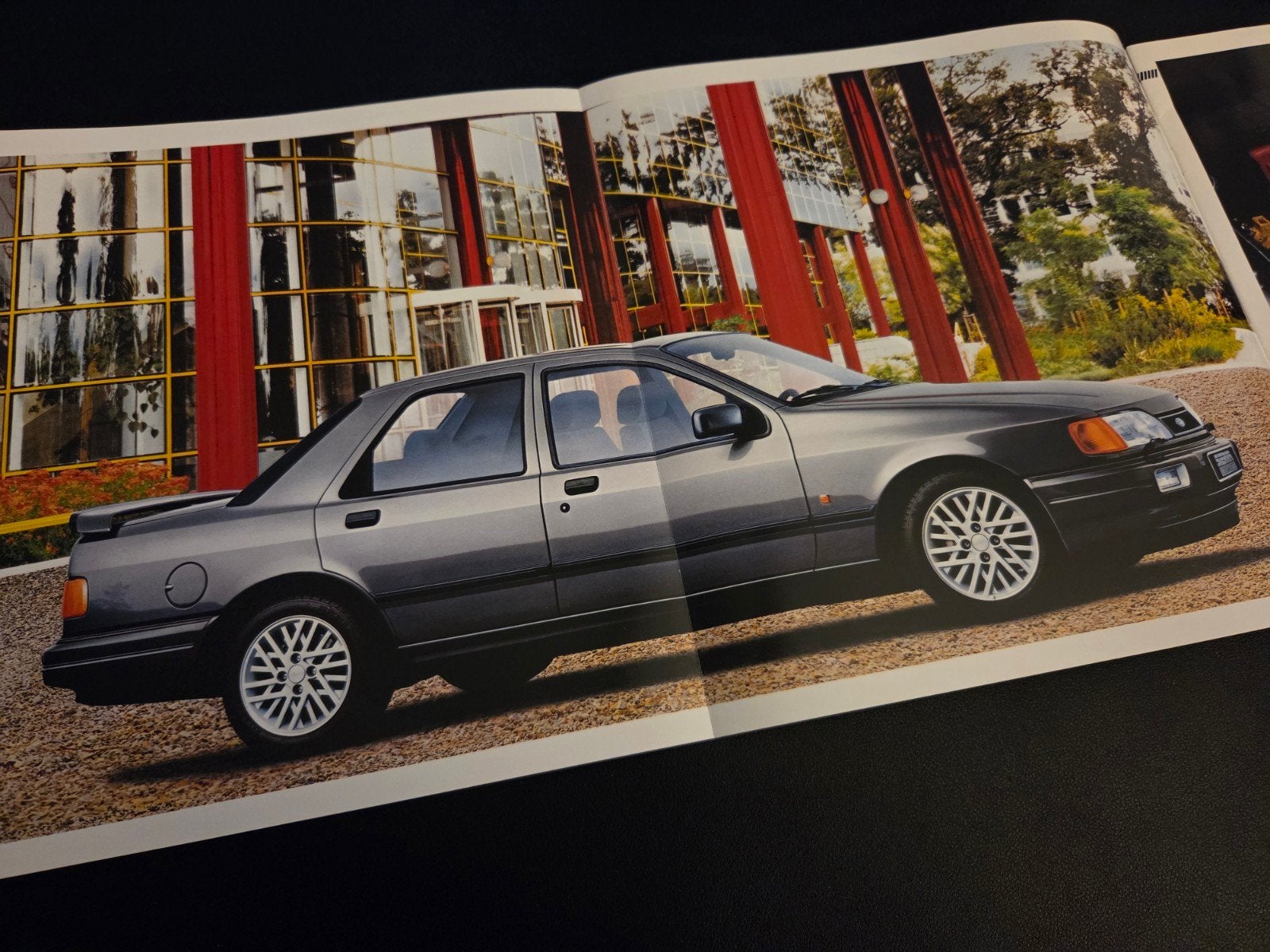 Brochure Ford Sierra Cosworth 1989, Ophalen of Verzenden, Zo goed als nieuw, Ford