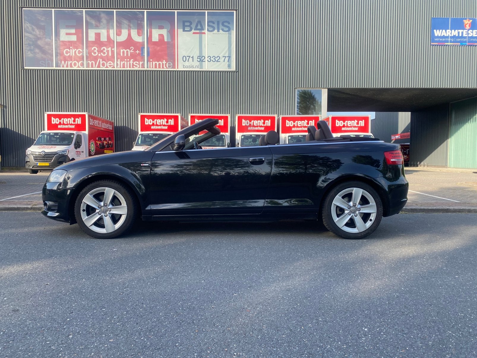 Audi A3 Cabriolet S-line | automaat | leder | elektr kap apk, Zwart, 4 cilinders, 4 stoelen, Zwart
