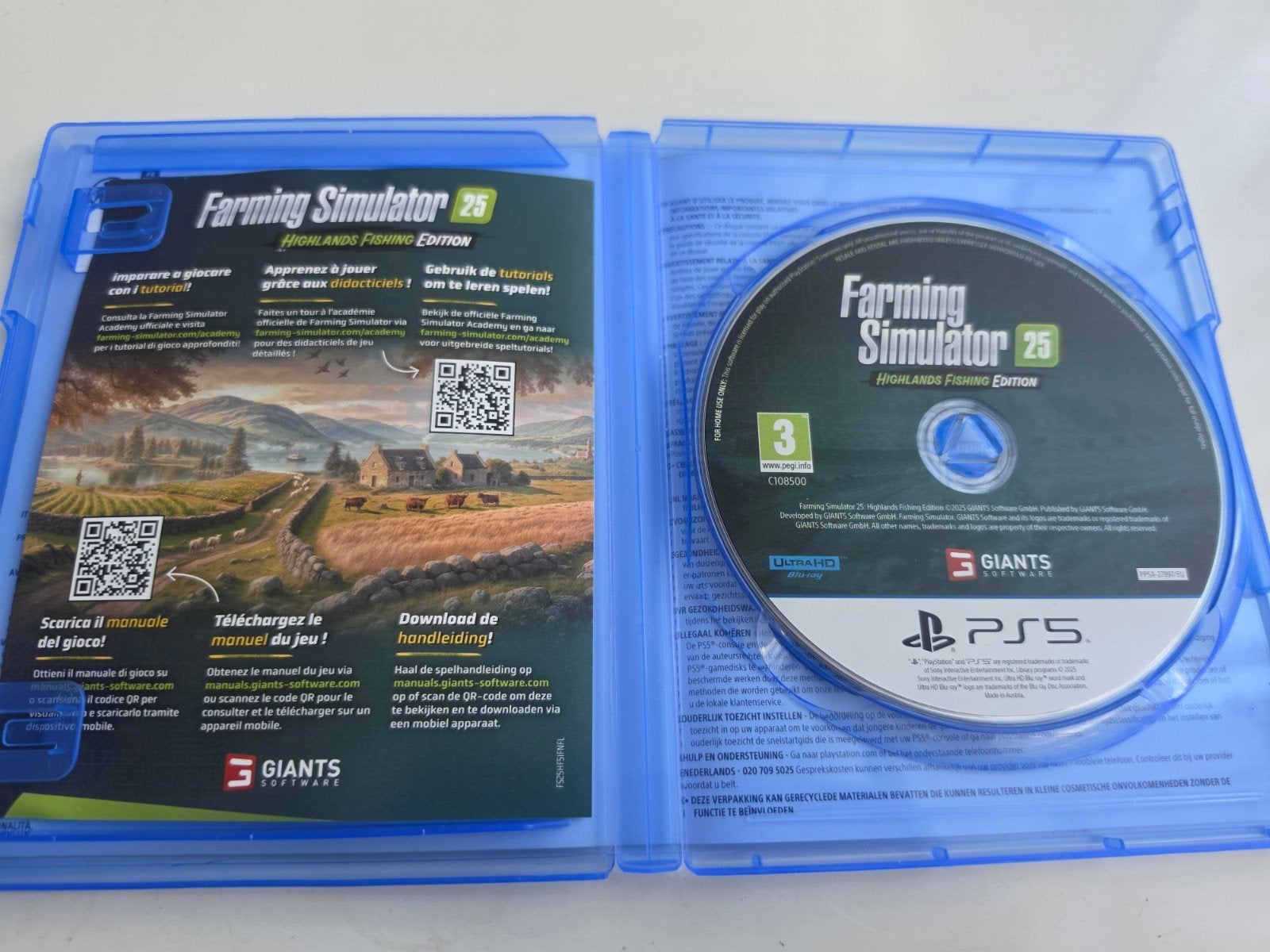 Farming Simulator 25 Highlands Fishing Edition PS5, Spelcomputers en Games, Max-Eyth-Str. 1, 85356 Freising, Duitsland, 1 speler
