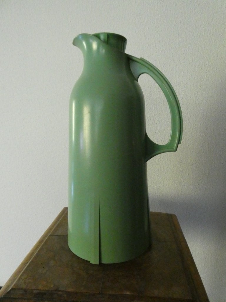 Elegante art-deco thermoskan, Ophalen of Verzenden