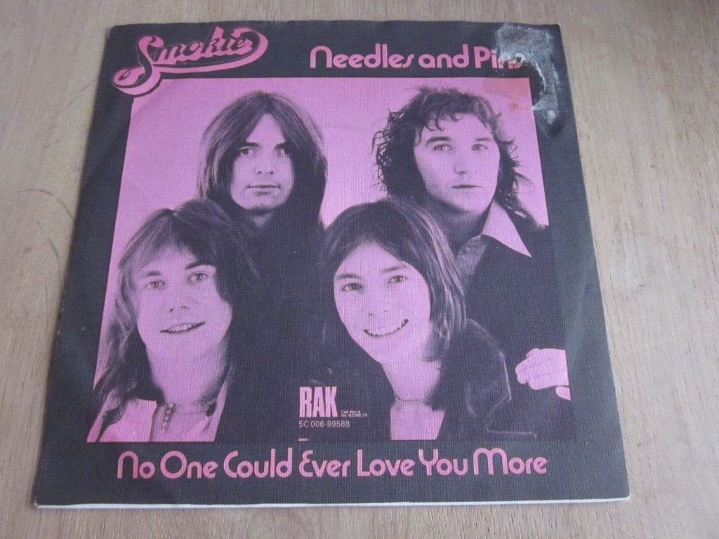 Smokie - Needles and pins, Gebruikt, Verzenden, 7 inch, Beschermende buitenhoes
