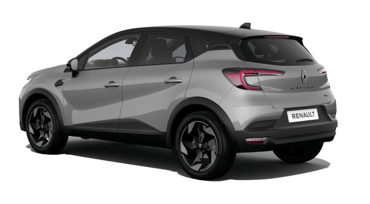 Renault Captur E-Tech full hybrid 160 techno | Nu leverbaar, Auto's, 1789 cc, 4 cilinders, Leder en Stof, Wit