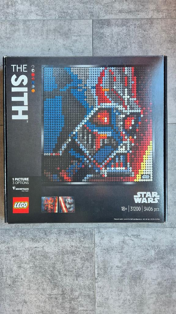 LEGO Art Star Wars: De Sith 31200 | NIEUW in verzegelde doos, Star Wars, Lego, Nieuw, Ophalen of Verzenden