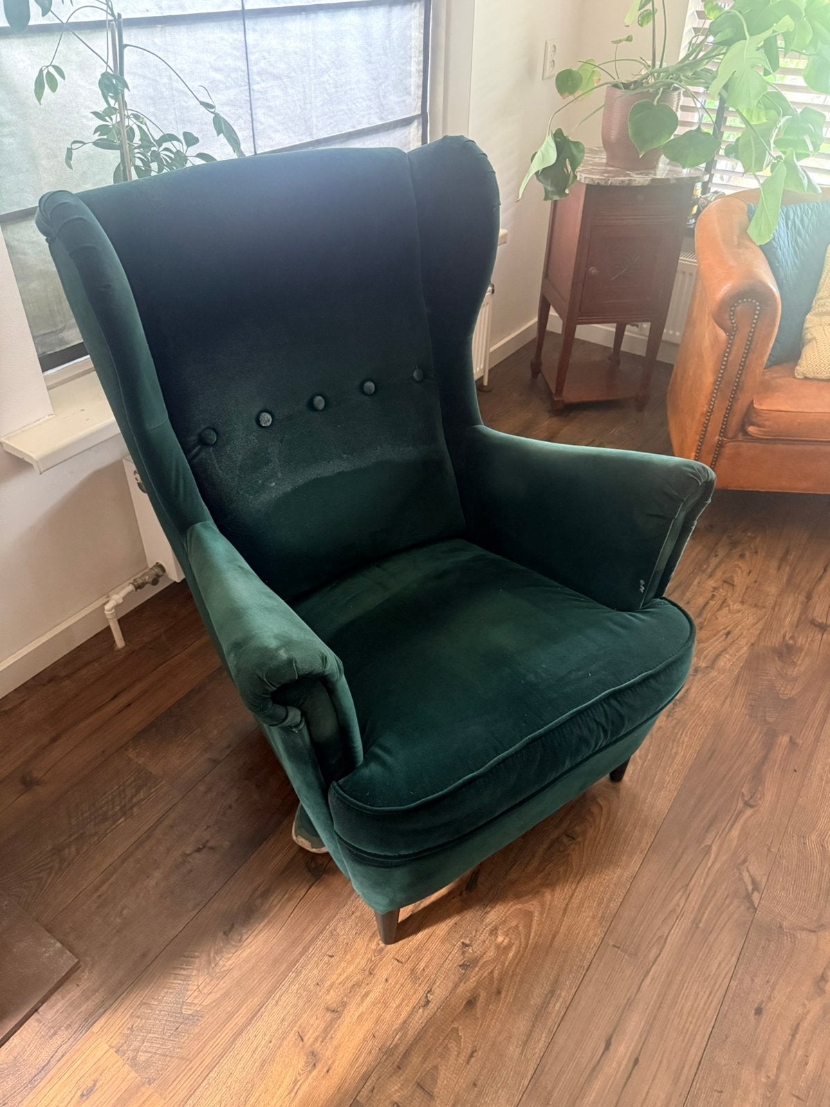 Fauteuil merk Ikea, Huis en Inrichting, Fauteuils, Ophalen, Gebruikt, Minder dan 75 cm, 75 tot 100 cm