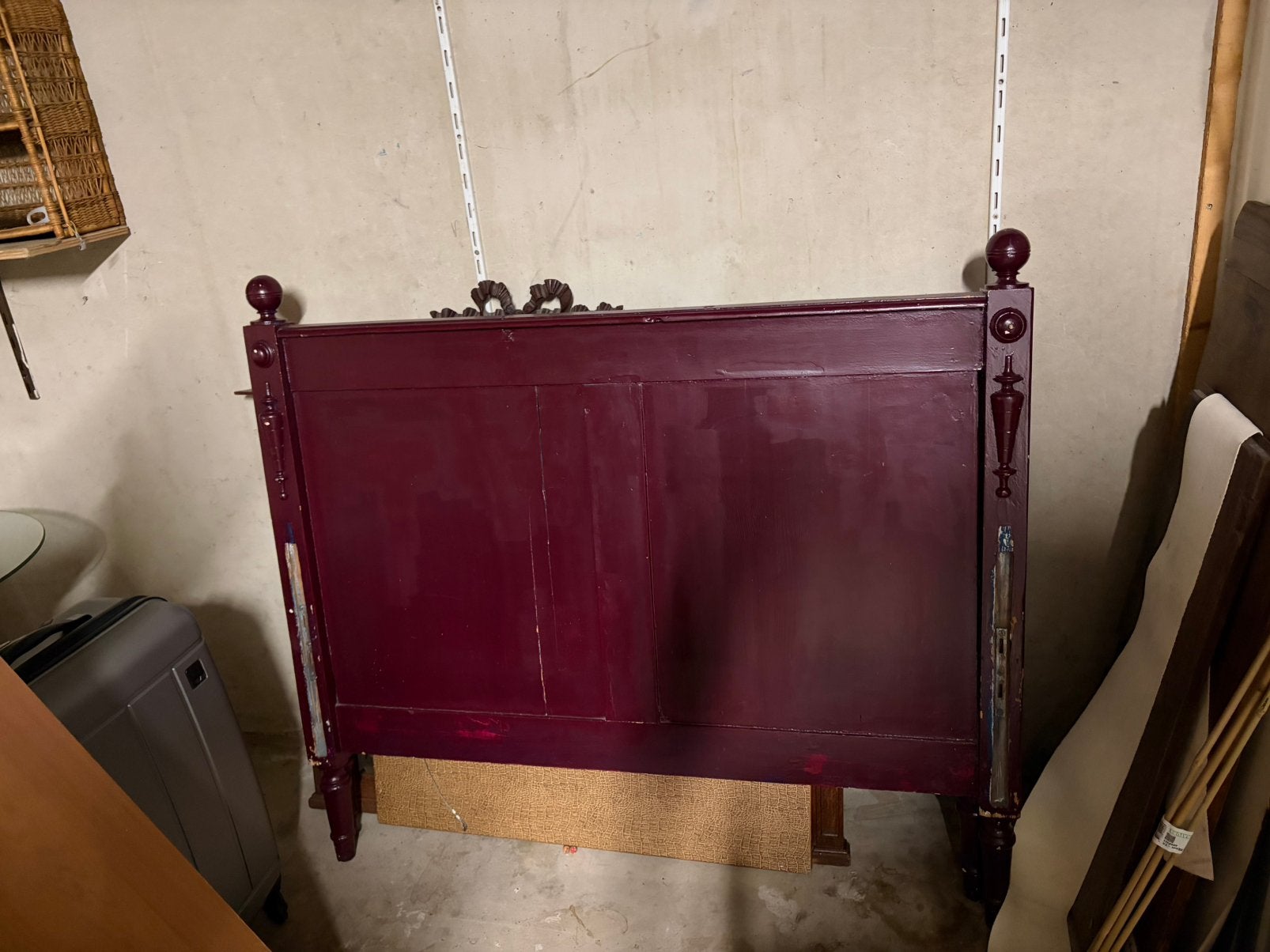 Oud /brocante houten bed, Ophalen of Verzenden