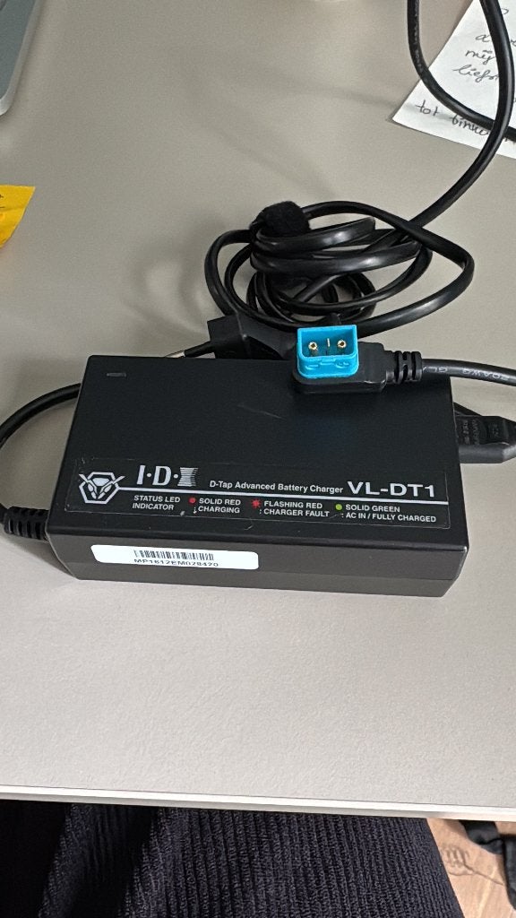 IDX VL-DT1 V-mount D-tap battery charger, Ophalen of Verzenden, Zo goed als nieuw, Video