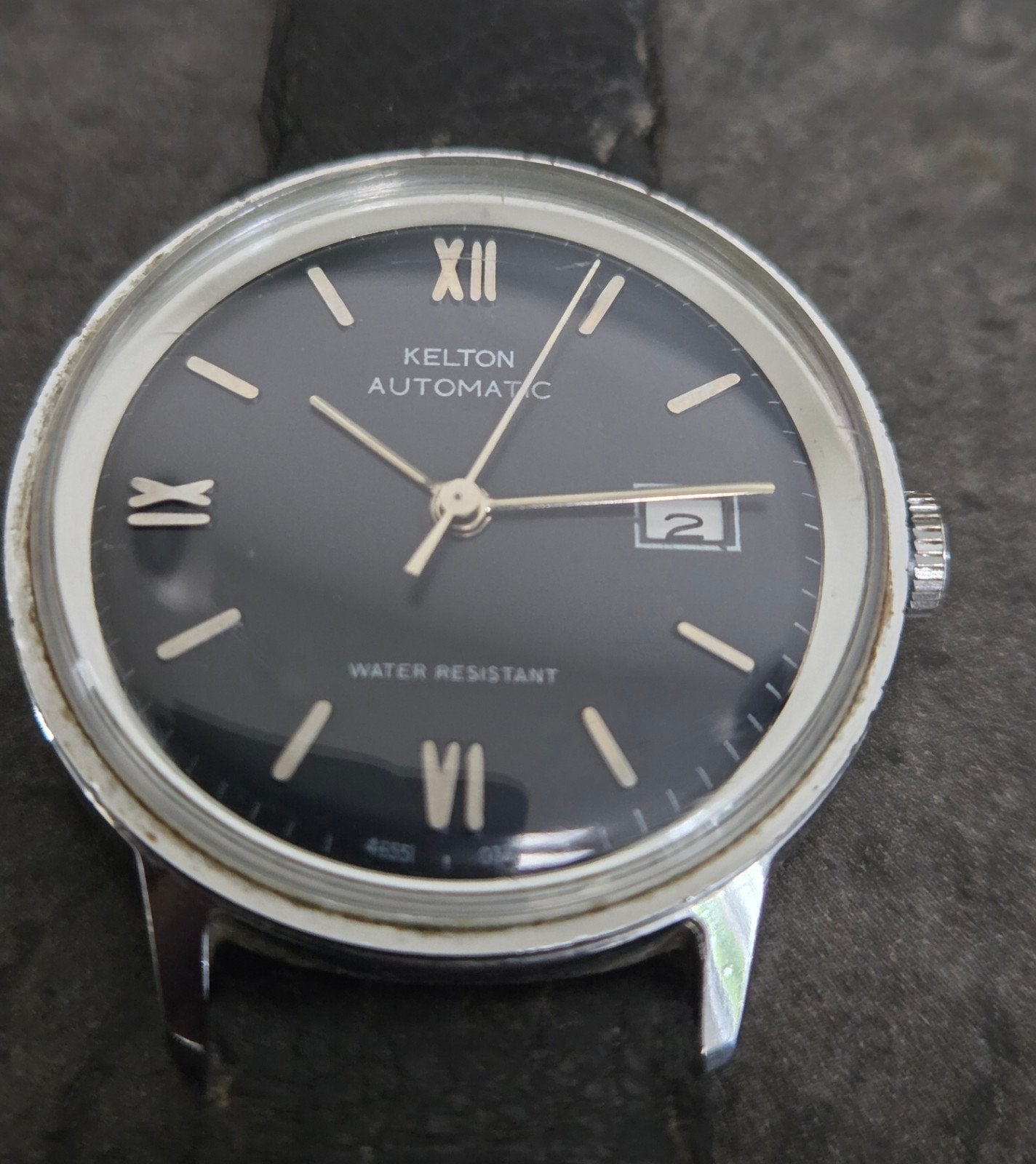 Kelton automatic (Timex) jaren 60, Overige merken, Staal, Met bandje, Polshorloge