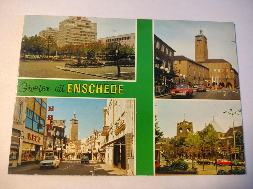 Enschede, Verzamelen, Ophalen of Verzenden, 1940 tot 1960, Overijssel