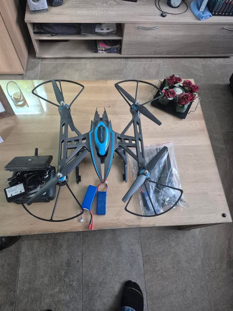 Overmax drone met toebehoren, Ophalen