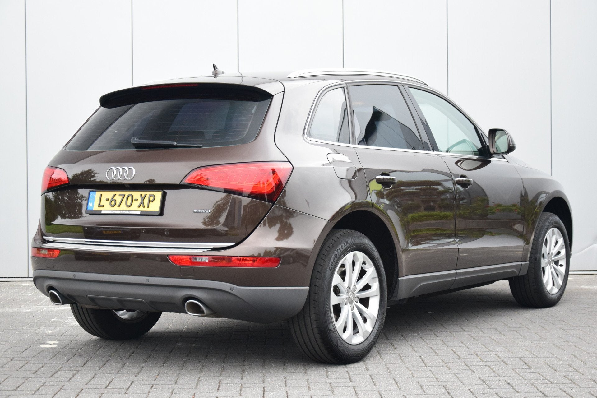Audi Q5 3.0 TDI quattro Pro Line Plus Leer/Verwarmd Standkac, Auto's, Automaat, Dealer onderhouden, Gebruikt, Leder