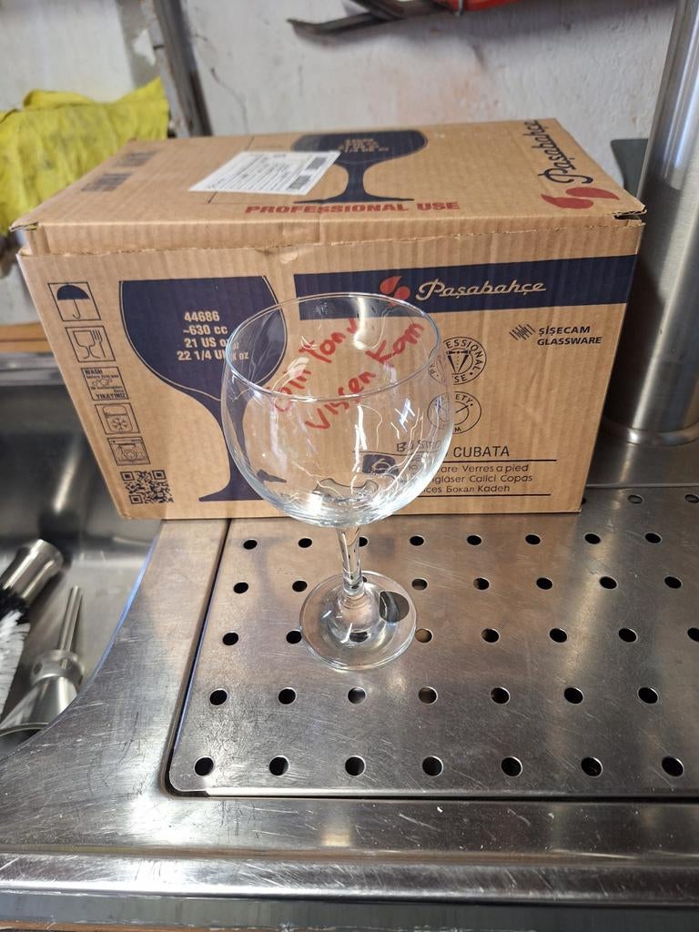Gin Tonic Glazen  6x, Nieuw, Ophalen of Verzenden, Overige merken, Glas