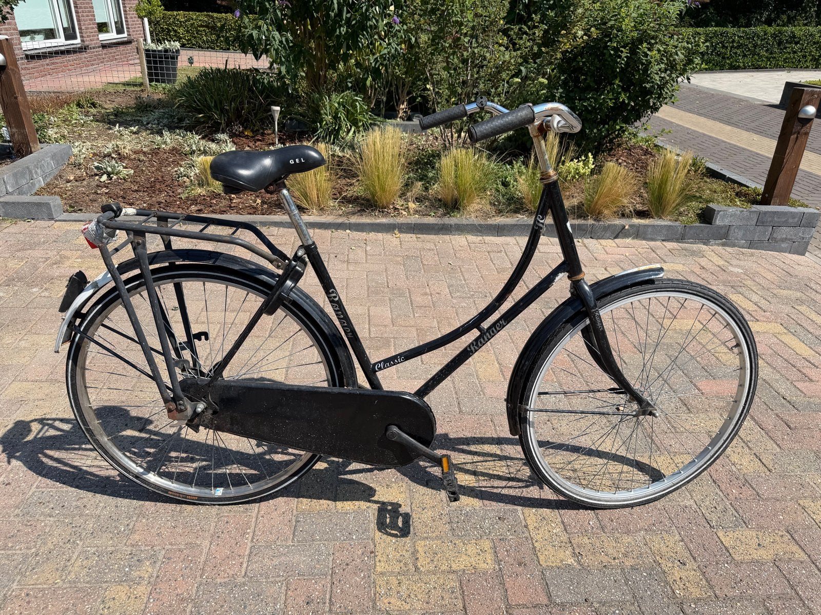 Ranger Classic omafiets - Zwart, Gebruikt, Terugtraprem, Gebruikt, Versnellingen, 50 tot 53 cm