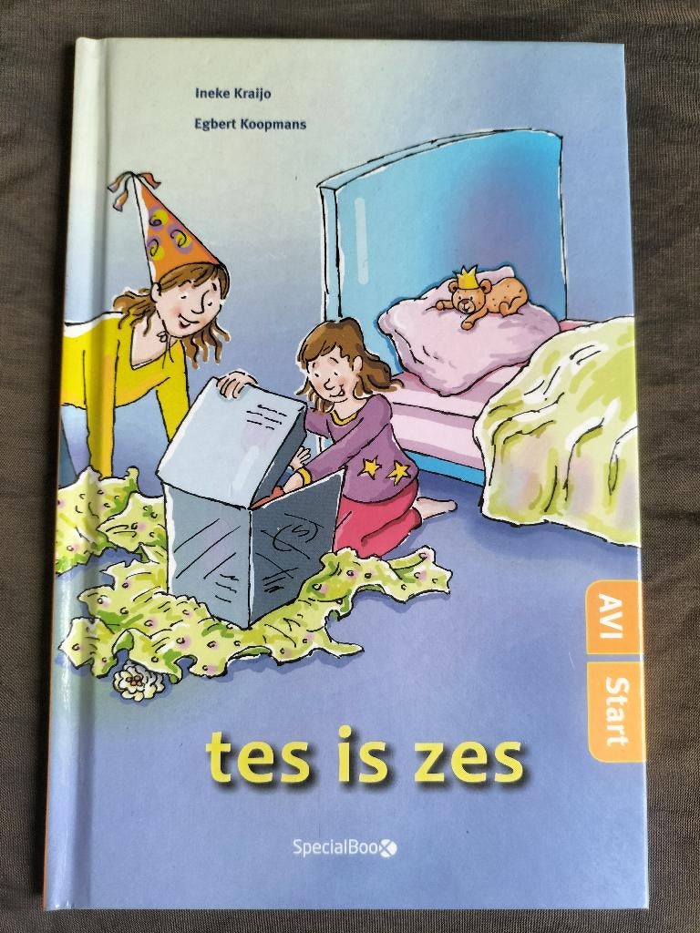 Ineke Kraijo - tes is zes ( avi Start ), Boeken, Ophalen of Verzenden, Zo goed als nieuw, Ineke Kraijo, Fictie algemeen