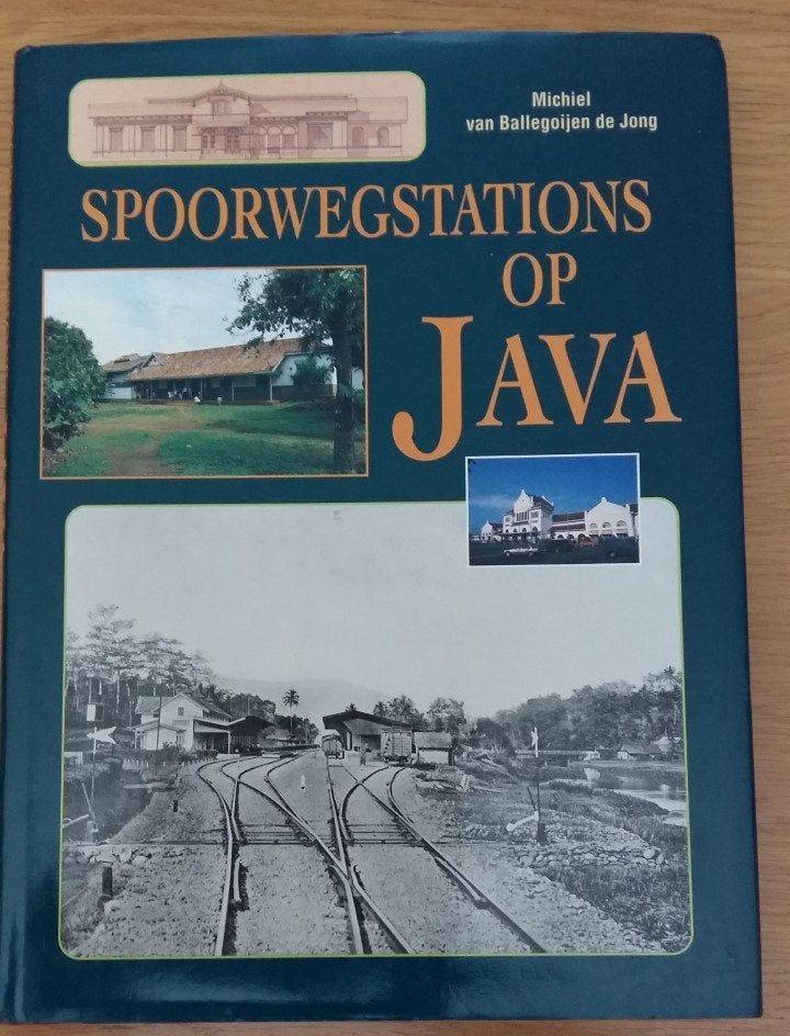 5 spoorweg boeken indonesie, Verzenden, Zo goed als nieuw