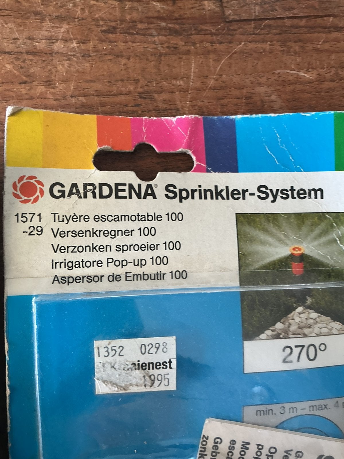 Gardena 5  x. Sprinkler systeem, Ophalen of Verzenden, Zo goed als nieuw