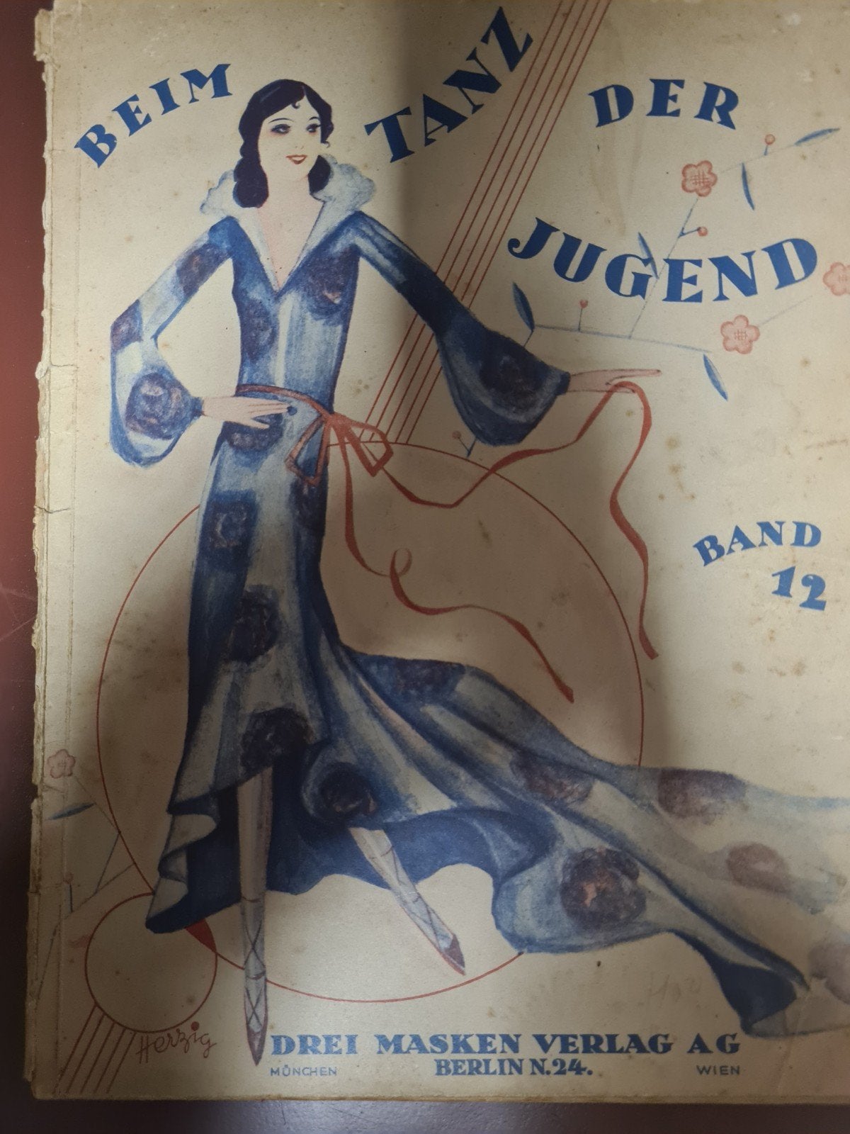 Oude bladmuziek: Beim Tanz der Jugend Band 12, Gebruikt, Overige soorten, Ophalen of Verzenden, Piano