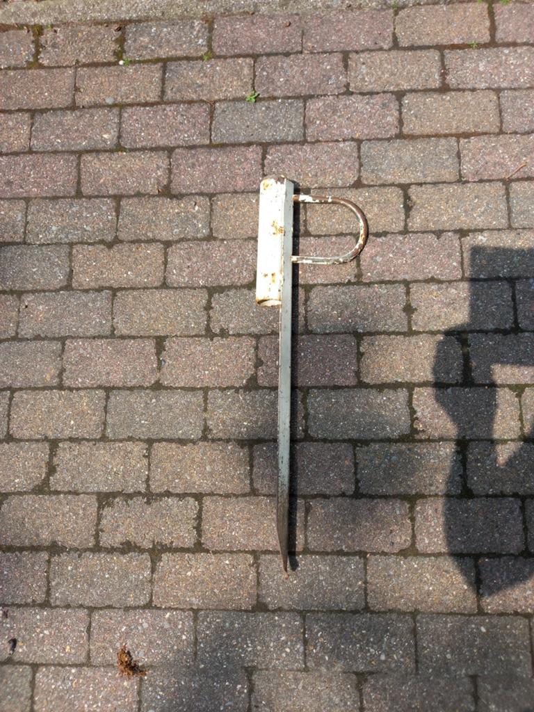 Grondanker voor parasol of droogmolen, Ophalen of Verzenden, Gebruikt