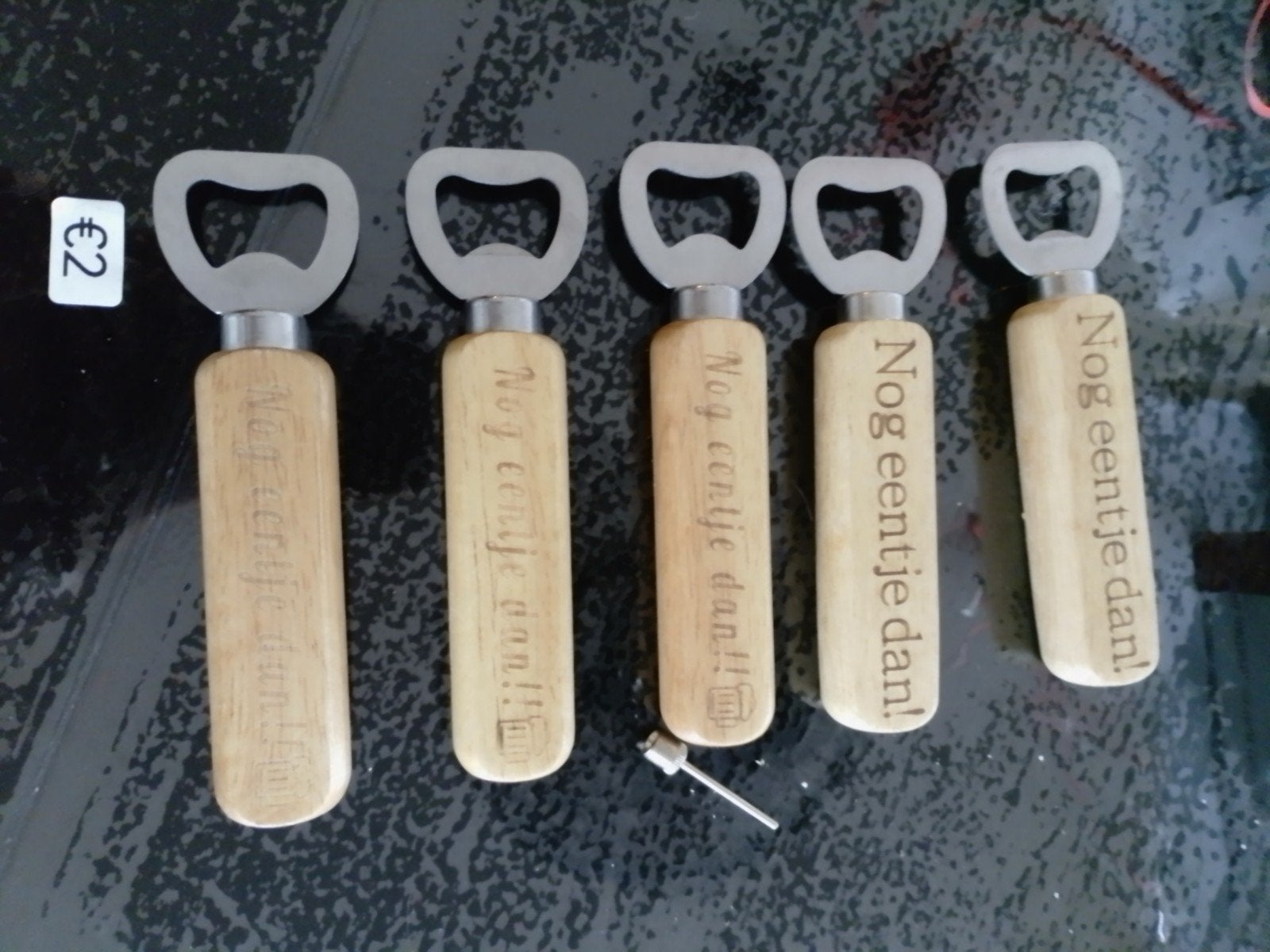 Leuke bieropener met tekst - ideaal Vaderdag cadeau!, Overige typen, Onbekend, Nieuw, Ophalen of Verzenden