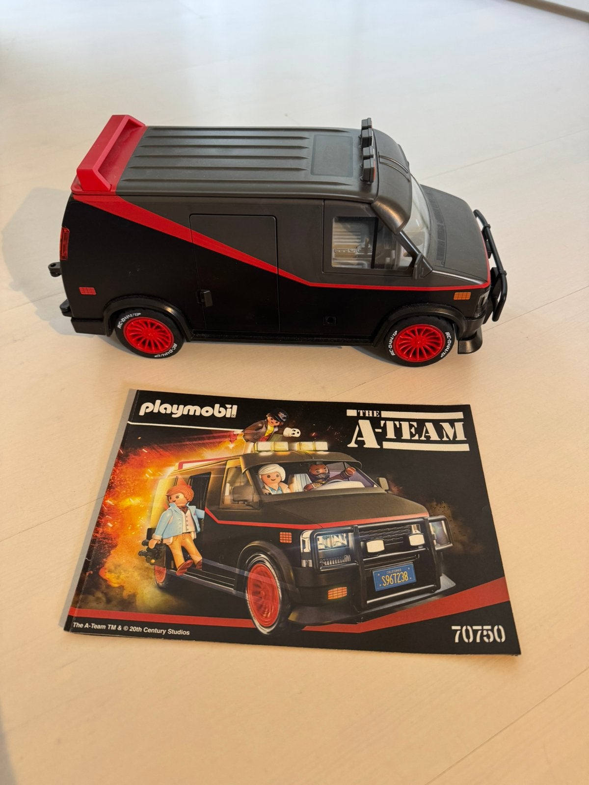 70750 PLAYMOBIL A-team Bus, Ophalen of Verzenden, Zo goed als nieuw