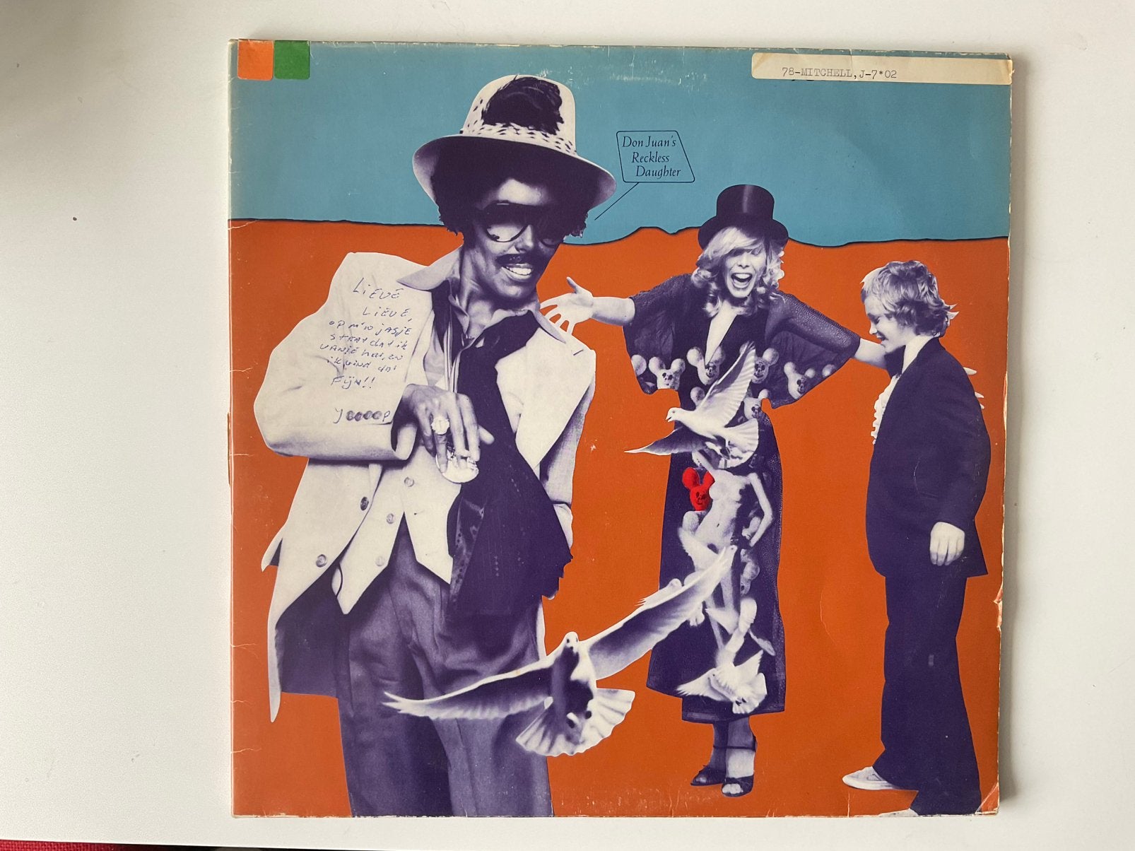 Joni Mitchell – Don Juan's Reckless Daughter dubbel Lp rock, Cd's en Dvd's, Vinyl | Rock, Gebruikt, Folk Rock, LP, Gatefold hoes