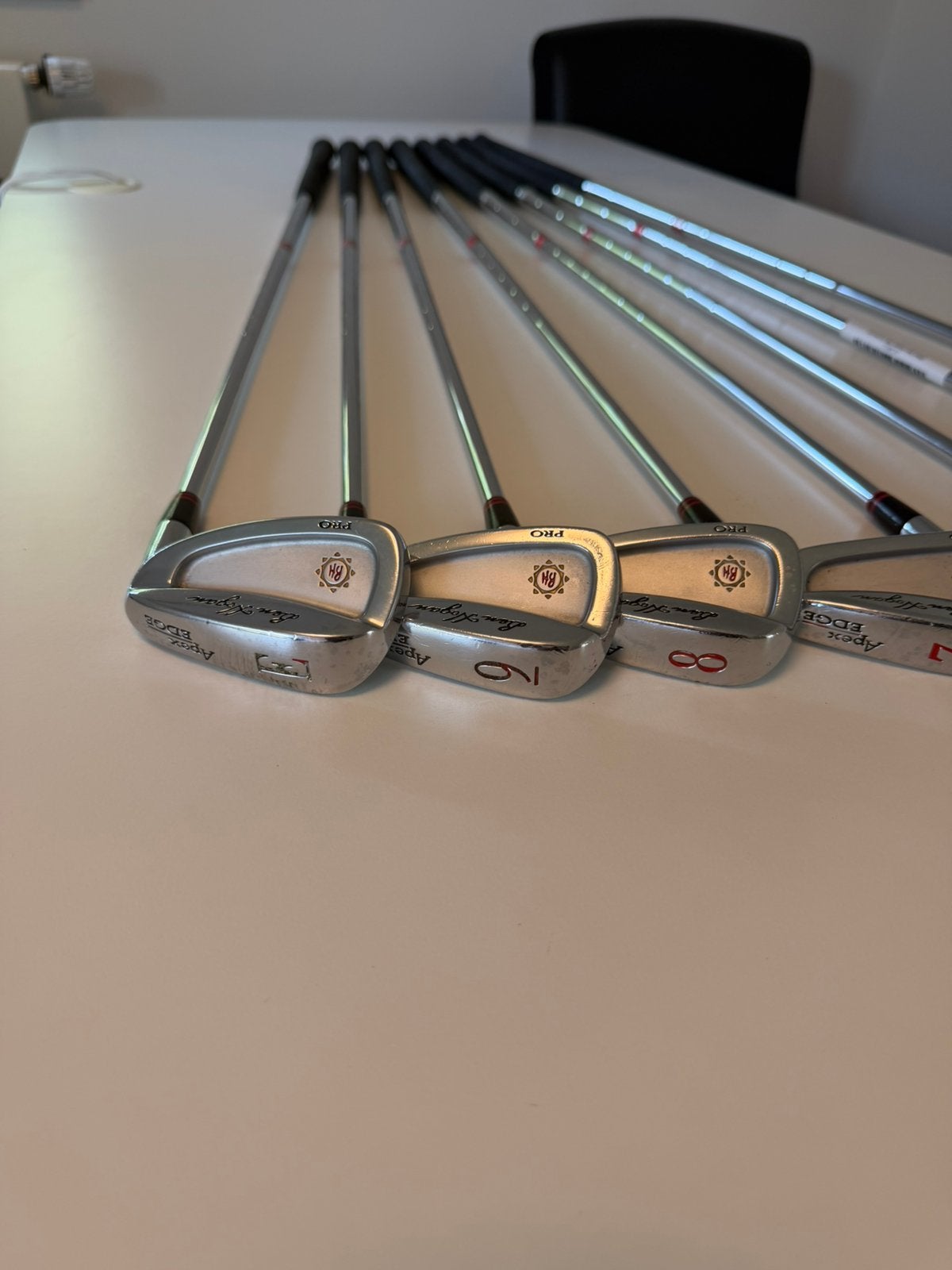 Ben Hogan ijzerset - PW-3 - R flex staal - Testen ok!, Overige merken, Set, Gebruikt, -
