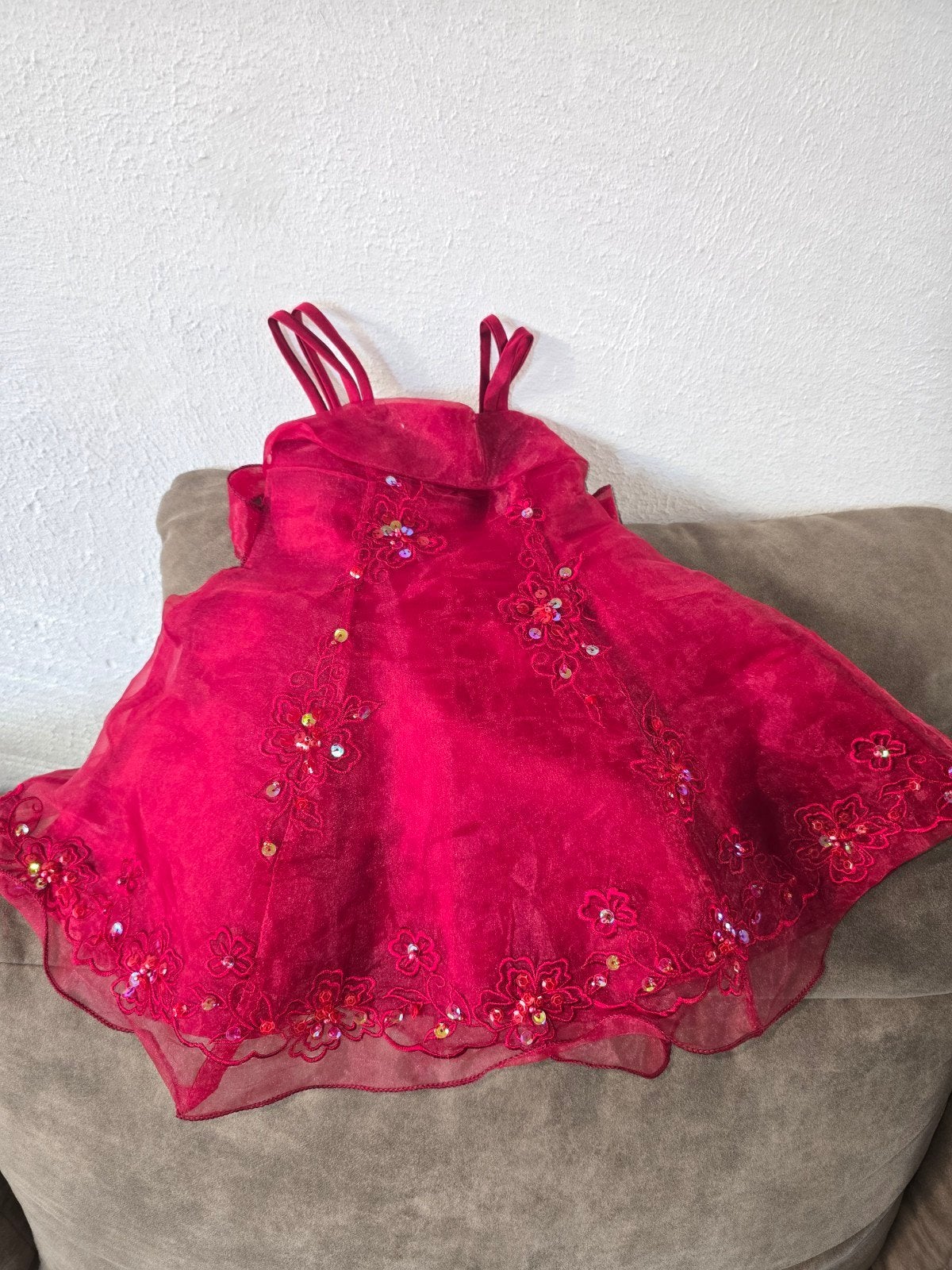 mooie baby/kinderjurk ZGAN €5,-, Ophalen of Verzenden, Zo goed als nieuw, Jongetje of Meisje, Pakje