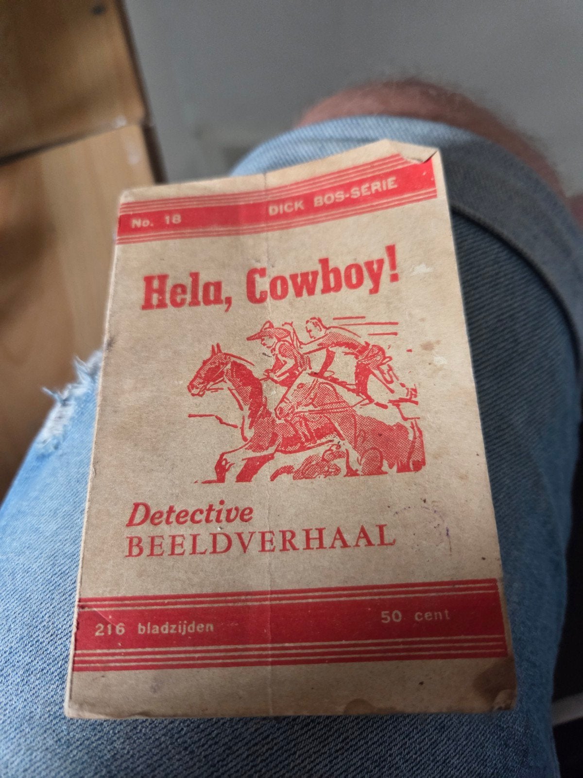 Dick Bos-Serie No. 18: Hela, Cowboy! Detective Beeldverhaal, Boeken, Stripboeken, Ophalen of Verzenden