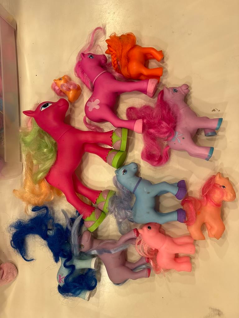 Grote verzameling My Little Pony figuren en extra’s, Kinderen en Baby's, Speelgoed | My Little Pony, Ophalen of Verzenden, Gebruikt