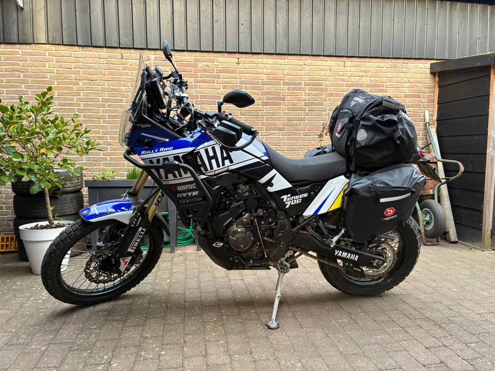 Bagtecs motortassen set, gebruikt op een Tenere 700, Ophalen of Verzenden, Zo goed als nieuw