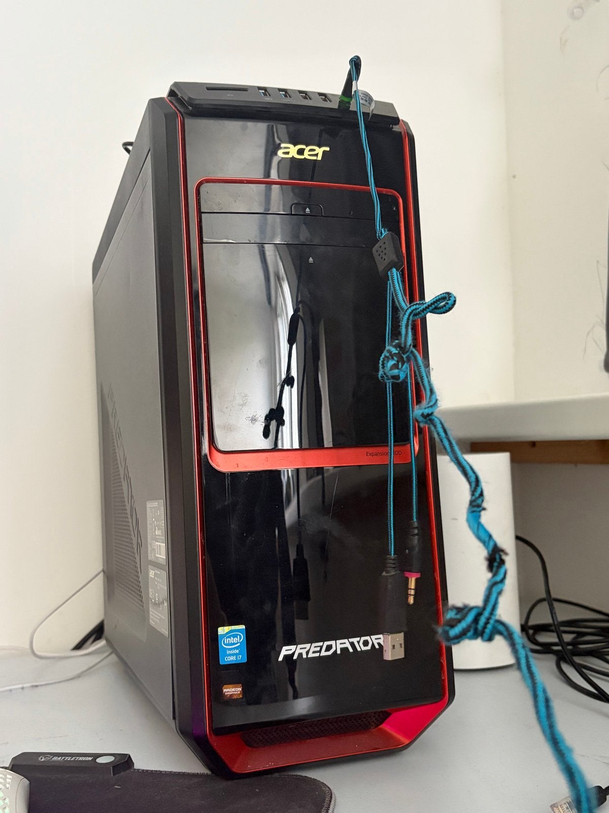 Acer Predator G3-605 I9960 Gaming PC - 16GB RAM, GTX 1070, Computers en Software, Ophalen, Gebruikt, HDD, Gaming