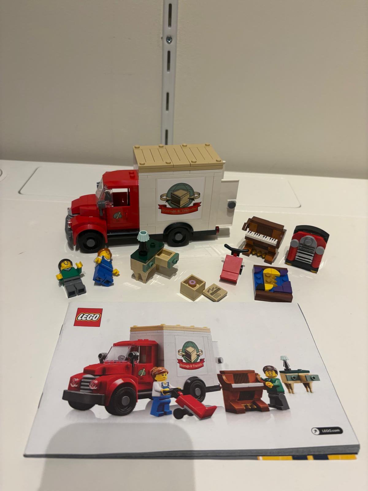 Lego 40586 verhuiswagen, Kinderen en Baby's, Inclusief minifiguren, Lego, Ophalen of Verzenden, Zo goed als nieuw
