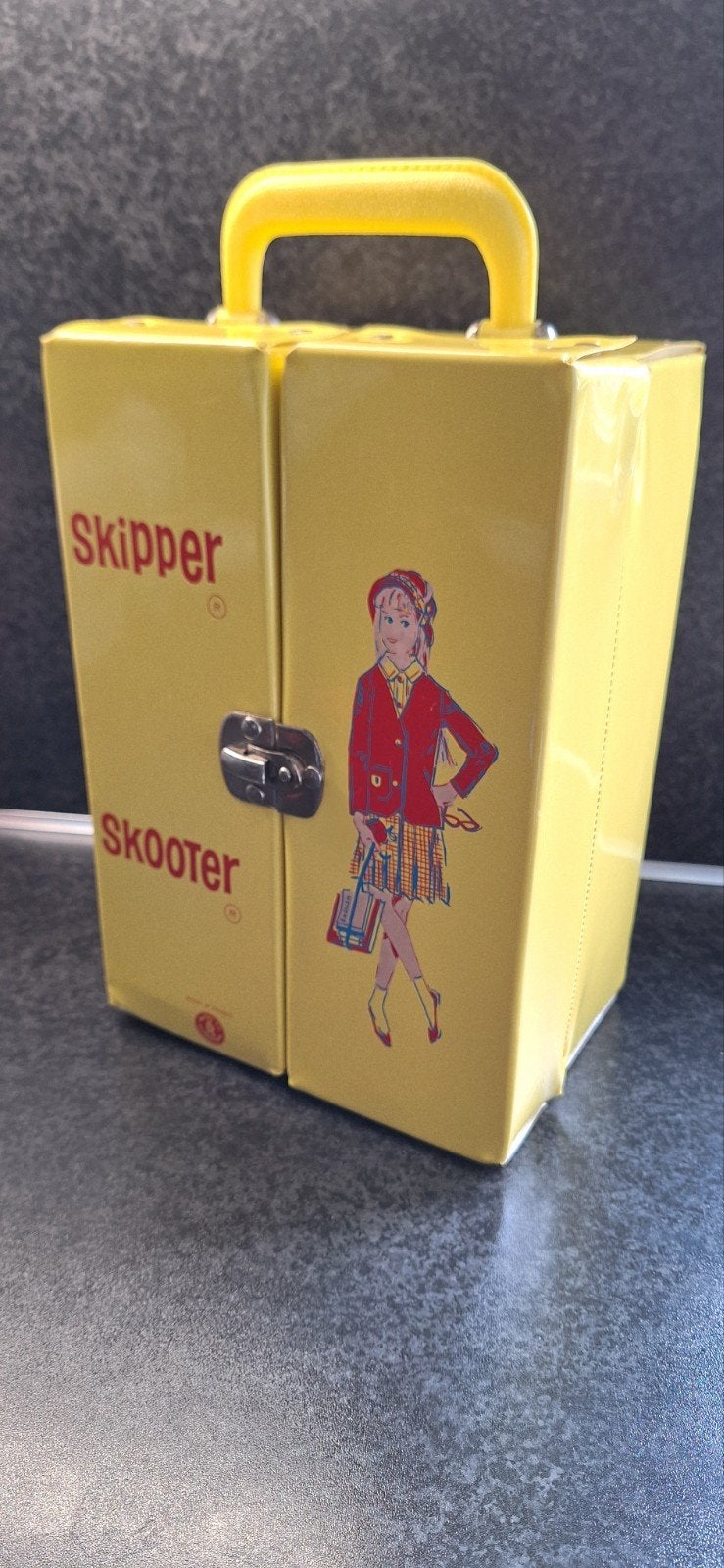 Barbie Mattel vintage Skipper/Scooter koffer., Ophalen of Verzenden, Gebruikt