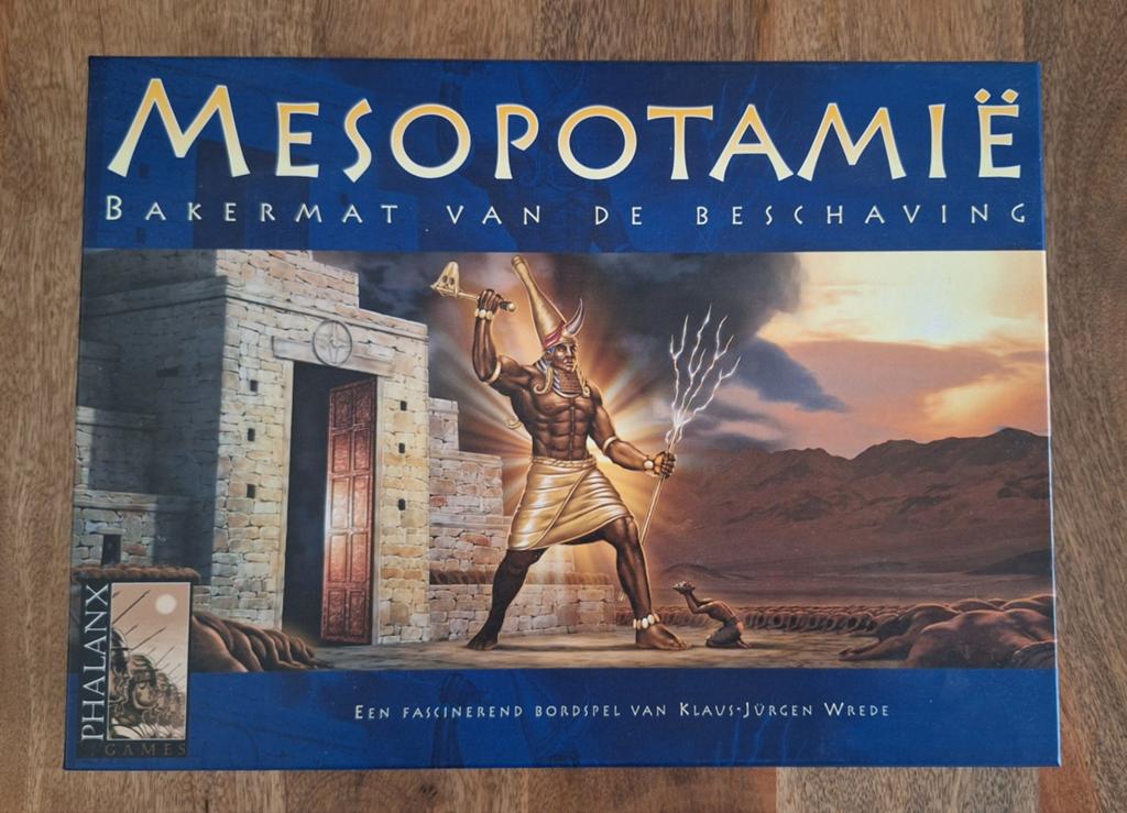 Mesopotamië - Bordspel, Hobby en Vrije tijd, Gezelschapsspellen | Bordspellen, Een of twee spelers, Ophalen of Verzenden, Nieuw