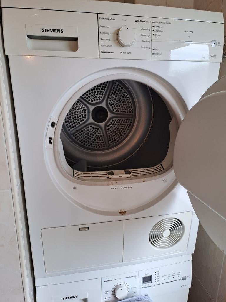 Siemens condensdroger, Witgoed en Apparatuur, 6 tot 8 kg, Ophalen, Condens, 85 tot 90 cm