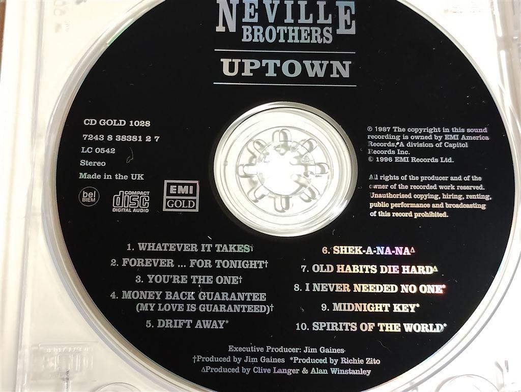 The Neville Brothers - Uptown, Ophalen of Verzenden, Zo goed als nieuw