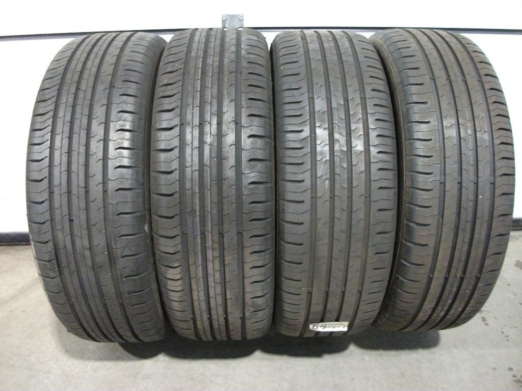 4 x 215/60 17" continental zomerbanden 4 x 6.5/7mm!!, Auto-onderdelen, Banden en Velgen, Ophalen, 215 mm, Banden en Velgen, 17 inch