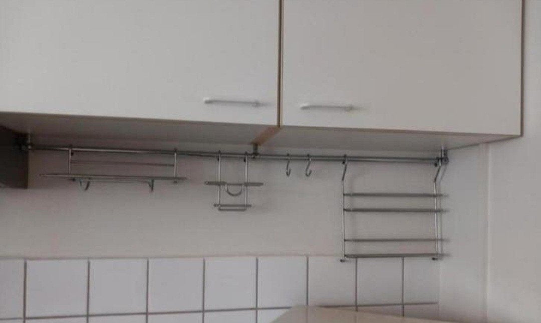 Rvs hang keuken wandrek, keukenrol, kruiden geldro, Ophalen of Verzenden